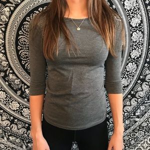 Forever 21 gray shirt